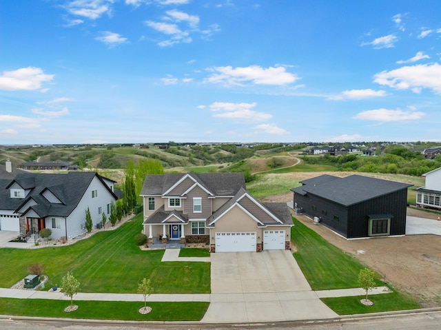 1804 Valley Bluffs Dr, Minot, ND 58701 - aerial view of residential area