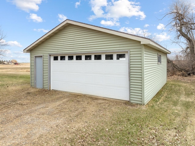 101 Central Ave, Des Lacs, ND 58733 - view of detached garage