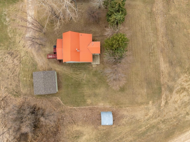 101 Central Ave, Des Lacs, ND 58733 - aerial view of property and surrounding area