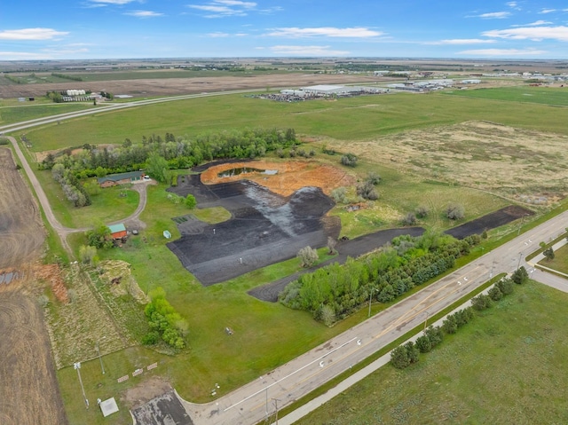 3900 16th St, Minot, ND 58703 - aerial view of property's location featuring rural landscape