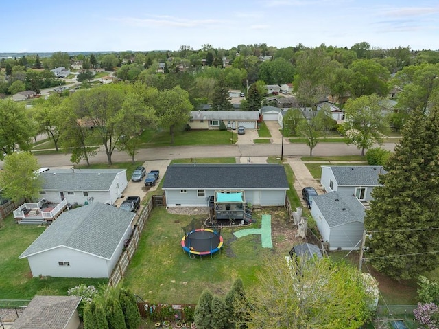 1816 7th St, Minot, ND 58703 - aerial view of residential area