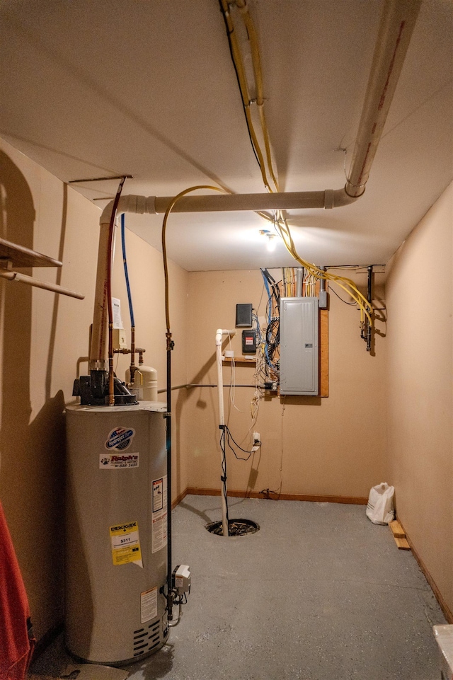 3030 Mustang Trl, Minot, ND 58703 - utilities with water heater and electric panel
