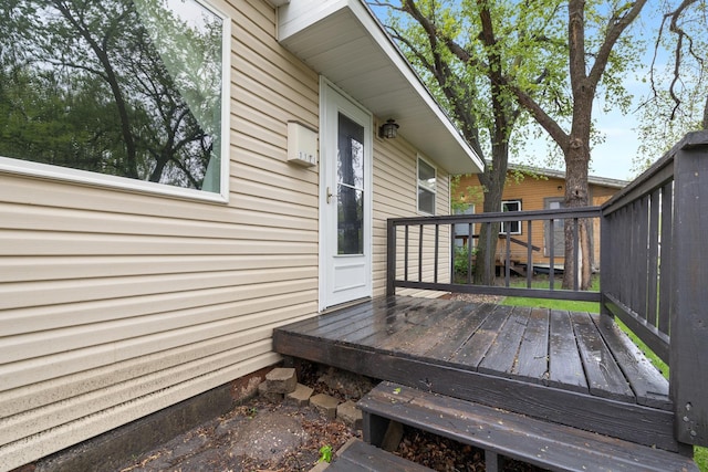 1111 15th St, Minot, ND 58703 - view of deck