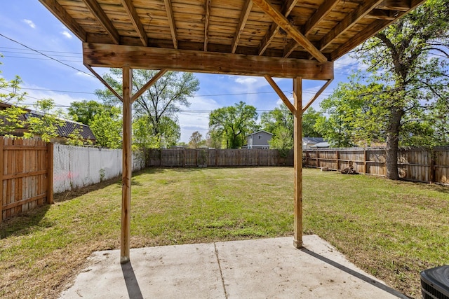 205 17th St, Minot, ND 58703 - view of yard with a patio