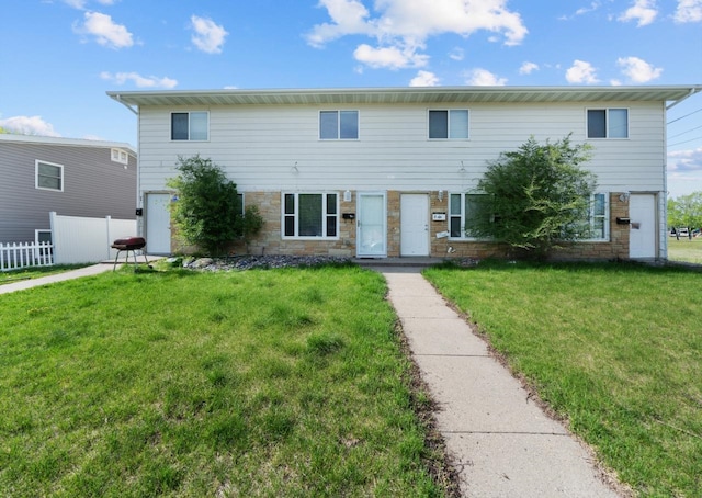 2301 2nd Ave Unit 2, Minot, ND 58701 - view of front of home with stone siding