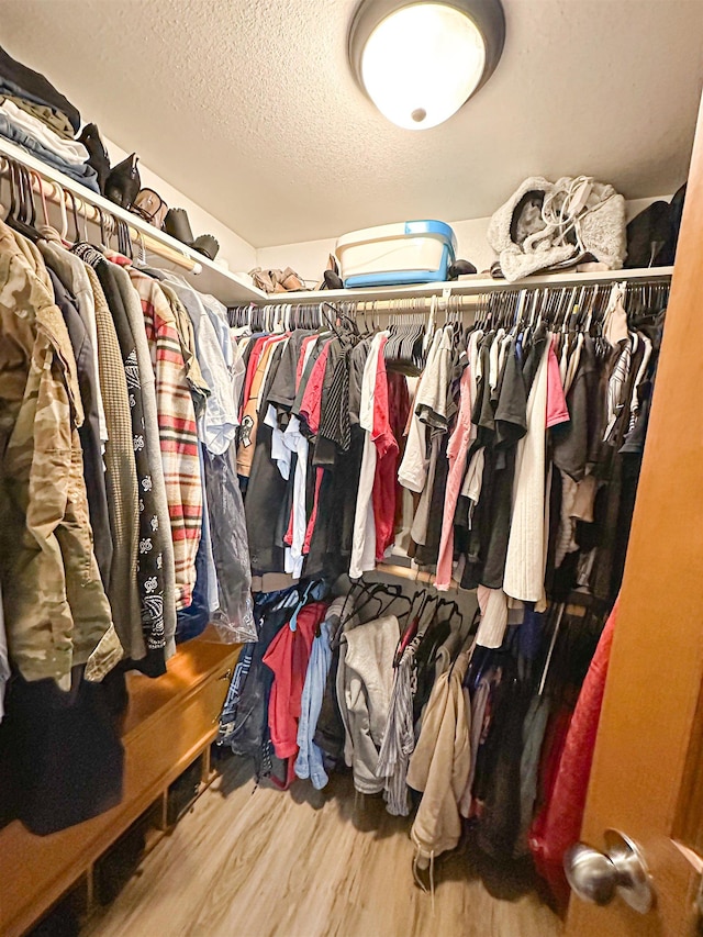 101 6th St, Minot, ND 58703 - walk in closet with wood finished floors