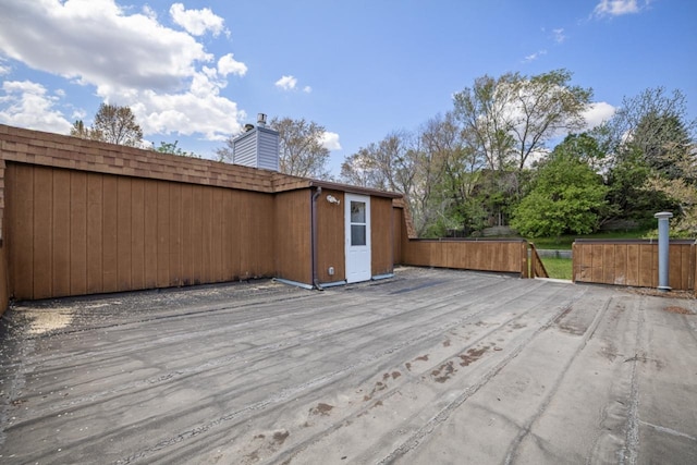 1127 8th St, Minot, ND 58703 - view of deck