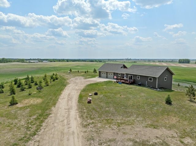 1164 100th St, Bottineau, ND 58318 - aerial view of sparsely populated area