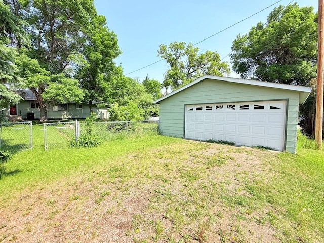 30 1st St, Sawyer, ND 58781 - view of detached garage