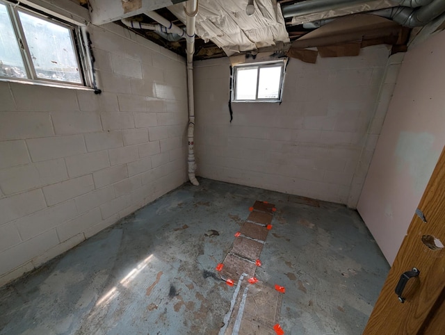 2704 SE 9th Ave, Minot, ND 58701 - below grade area with concrete block wall