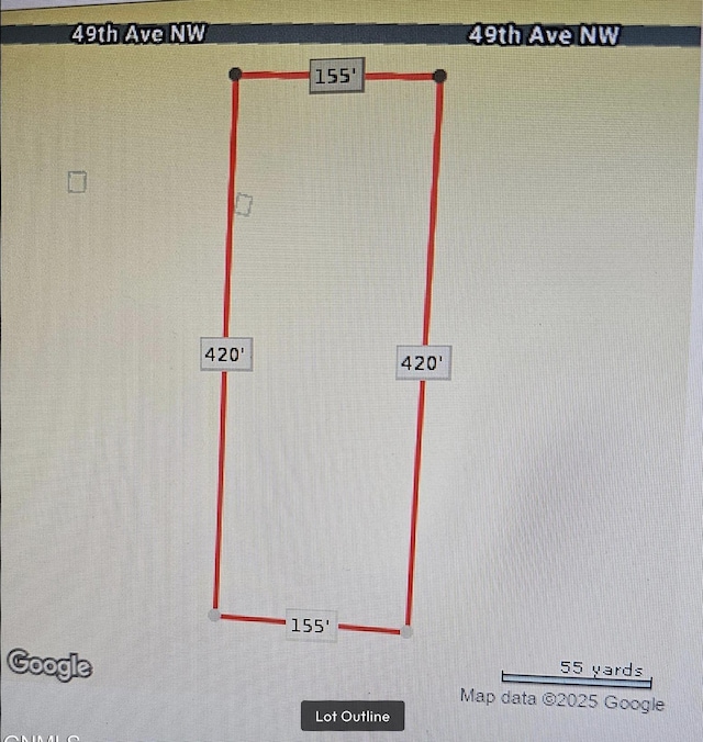 4944 14f St, Garrison, ND 58540 - map / location of property area