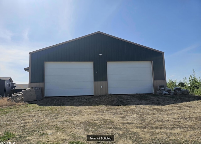 4944 14f St, Garrison, ND 58540 - view of detached garage