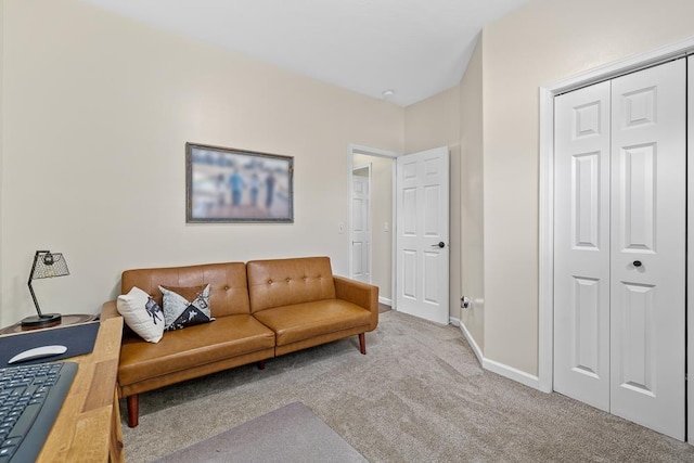1321 Golden Valley Ln, Minot, ND 58703 - living area featuring carpet floors and baseboards