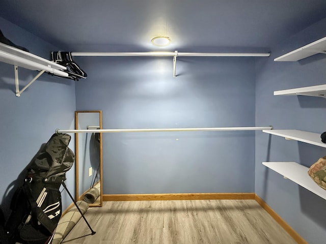 424 26th St, Minot, ND 58703 - spacious closet featuring wood finished floors