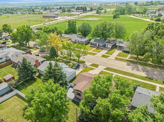 424 26th St, Minot, ND 58703 - aerial perspective of suburban area