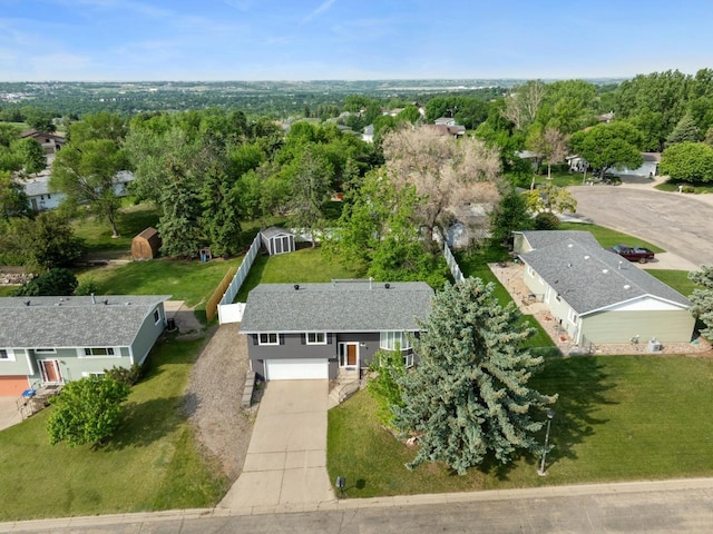1925 10th St, Minot, ND 58703 - aerial view of property and surrounding area