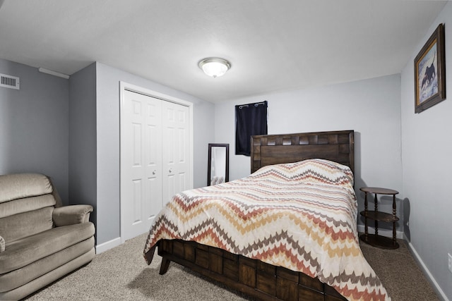 3304 12th St, Minot, ND 58701 - carpeted bedroom featuring baseboards and a closet