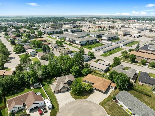 3304 12th St, Minot, ND 58701 - aerial perspective of suburban area