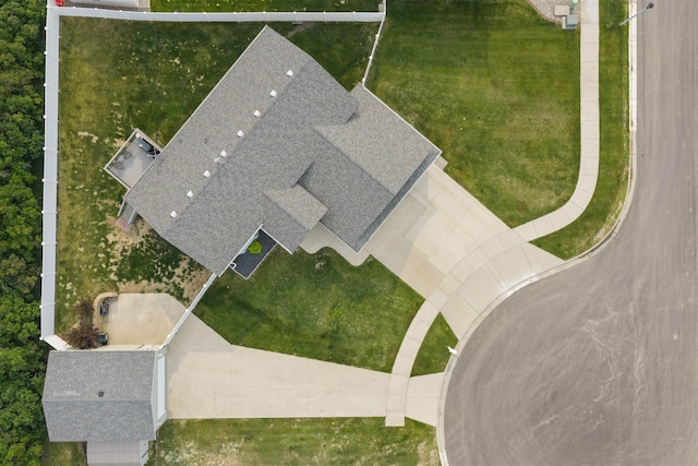 1705 SW Evergreen Ave, Minot, ND 58701 - aerial view of property and surrounding area