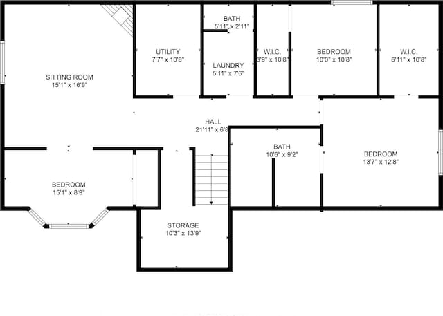 1705 SW Evergreen Ave, Minot, ND 58701 - view of property floor plan