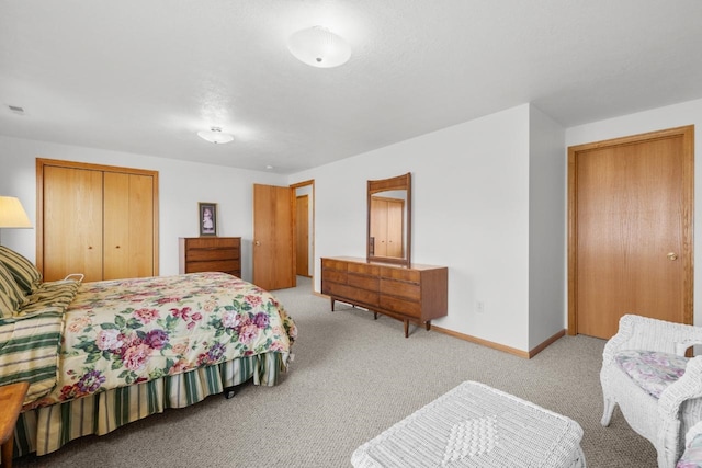 2009 14th St, Minot, ND 58703 - bedroom featuring a closet and light colored carpet