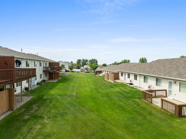 2009 14th St, Minot, ND 58703 - view of grassy yard featuring a residential view