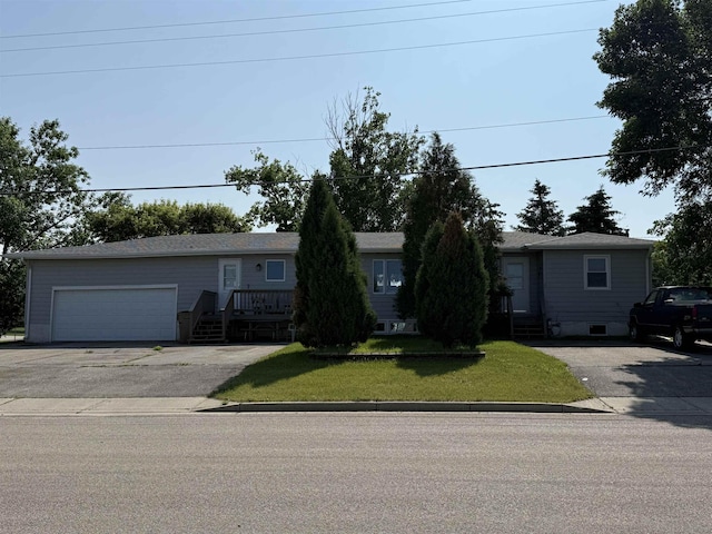 3301 SE 1st St, Minot, ND 58701 - single story home featuring a front yard and a garage