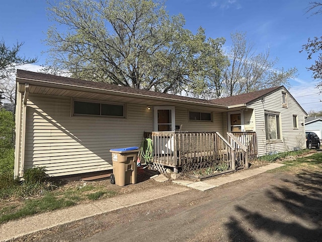 1809 Main St, Minot, ND 58701 - view of front of property featuring roof with shingles