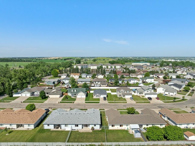 1949 24th St, Minot, ND 58701 - aerial view of residential area