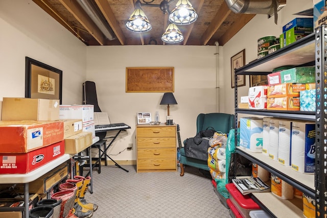 2710 66th St, Minot, ND 58703 - view of carpeted office