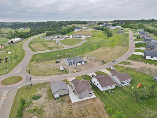 1609 Heights Ave, Burlington, ND 58722 - aerial view of property and surrounding area with nearby suburban area