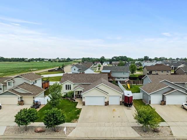 1808 28th St, Minot, ND 58703 - aerial view of residential area
