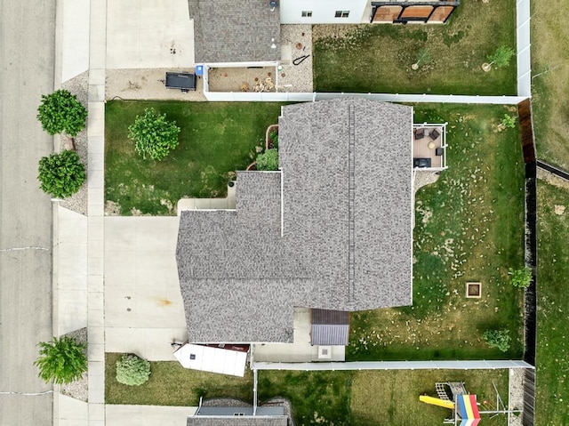 1808 28th St, Minot, ND 58703 - bird's eye view