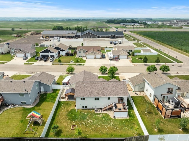 1808 28th St, Minot, ND 58703 - aerial perspective of suburban area
