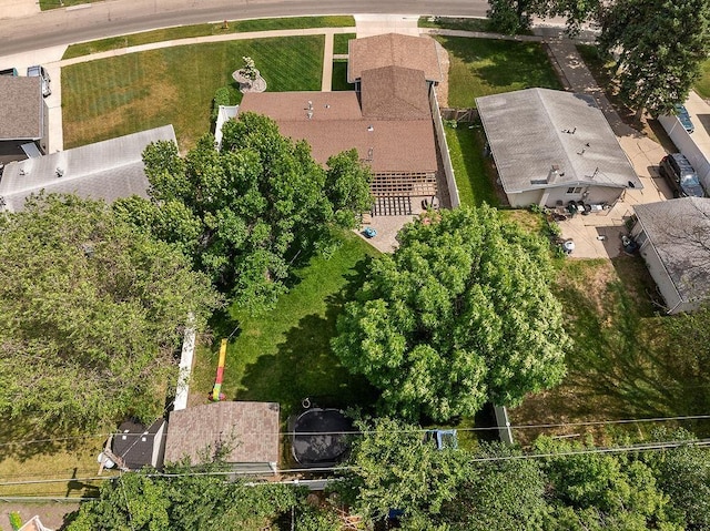 120 25th St, Minot, ND 58701 - drone / aerial view