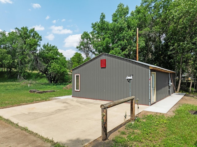 4706 SE 37th St, Minot, ND 58701 - view of outdoor structure with view of scattered trees