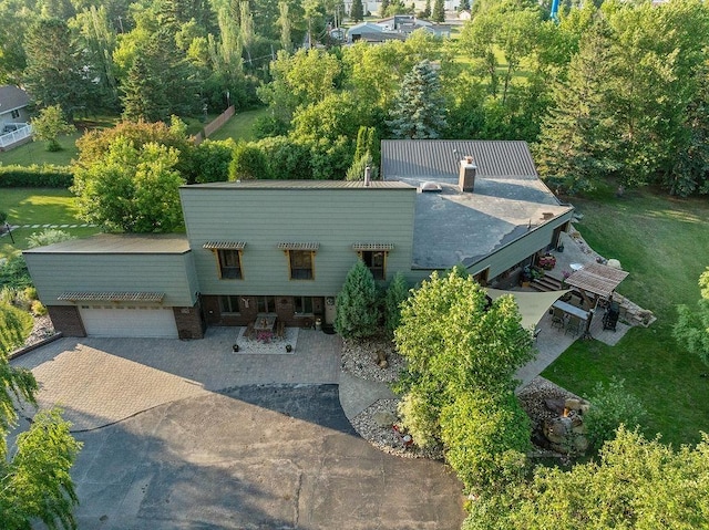 309 4th Ave, Mohall, ND 58761 - view from above of property