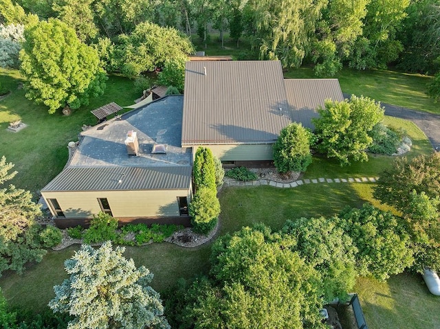 309 4th Ave, Mohall, ND 58761 - view from above of property
