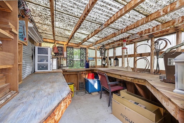 309 4th Ave, Mohall, ND 58761 - misc room featuring concrete floors and plenty of natural light