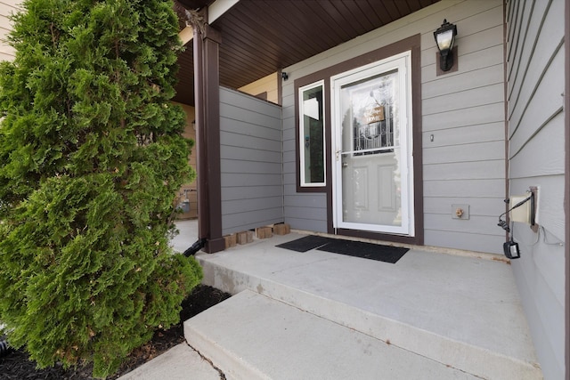 4007 Crossing St, Minot, ND 58701 - property entrance with covered porch