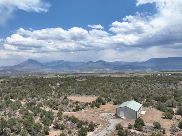 view of mountain view