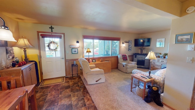 view of living room