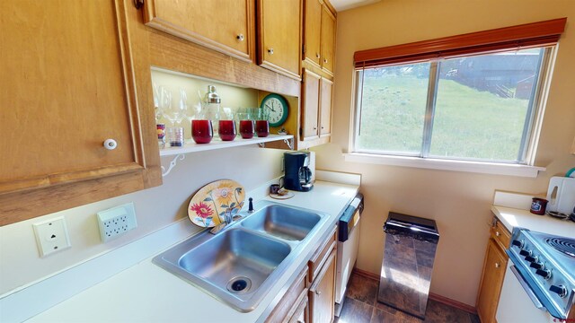 kitchen featuring sink and stainless steel appliances