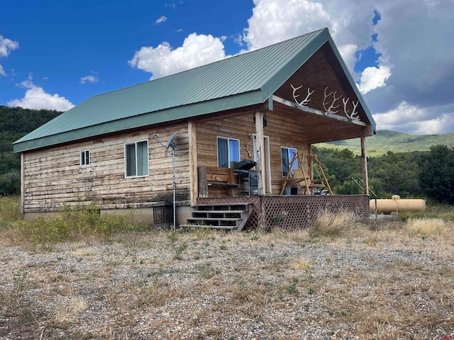 view of rear view of house