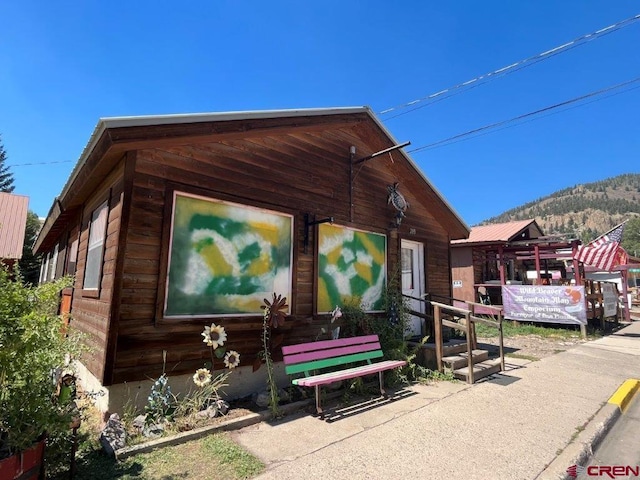 289 S Main St, Creede, CO 81130 - view of property exterior with a mountain view