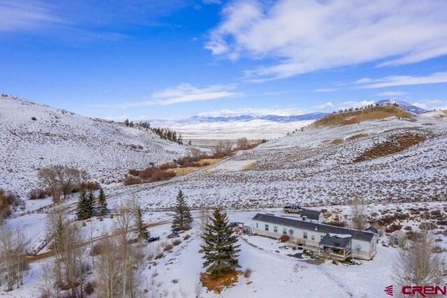 view of mountain view