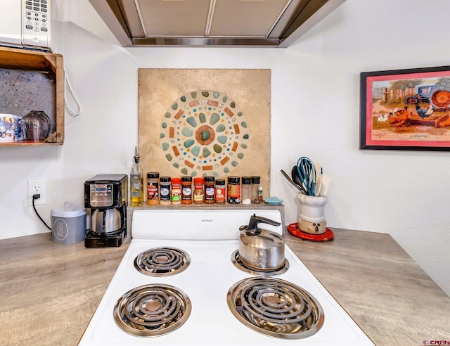 kitchen with stove