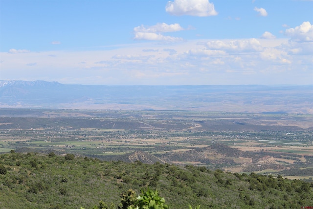 exterior space with a mountain view