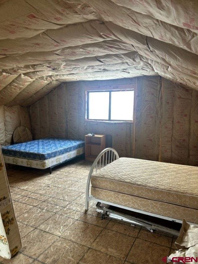 view of attic