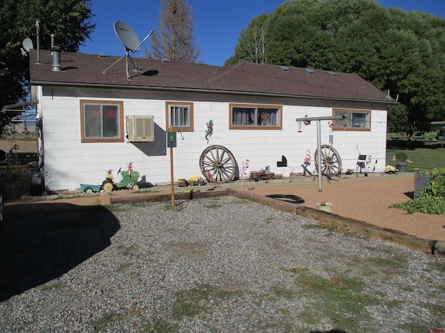 view of back of property